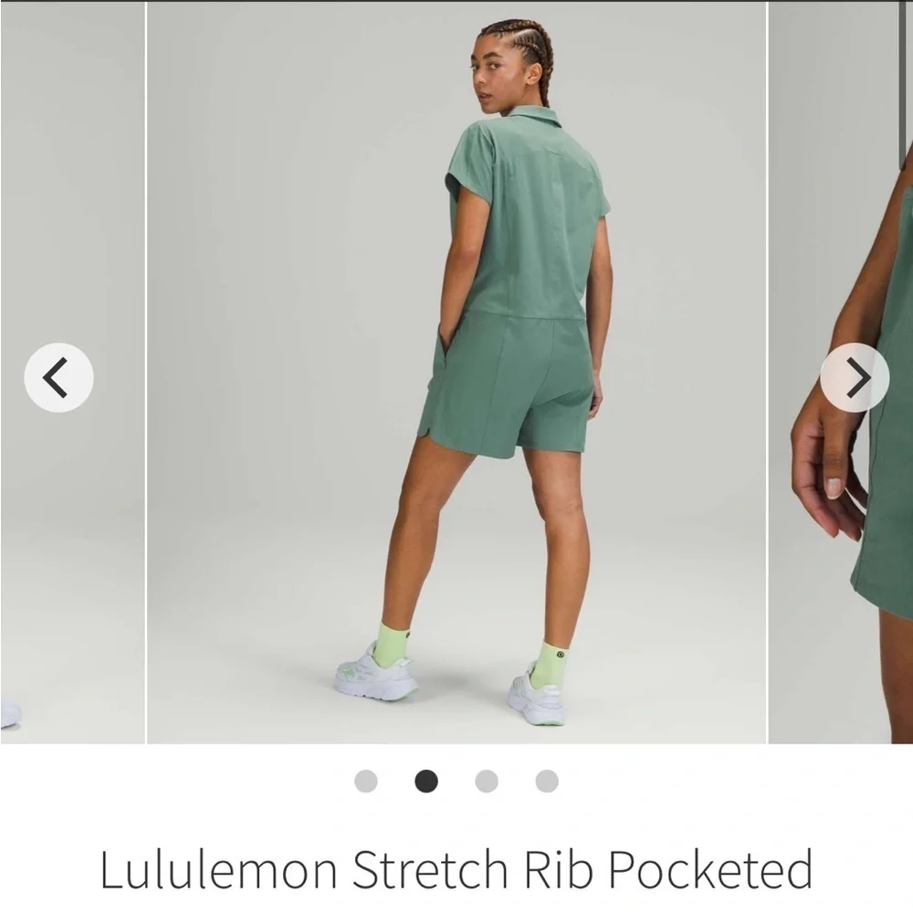 LULULEMON STRETCH RIB POCKETED ROMPER